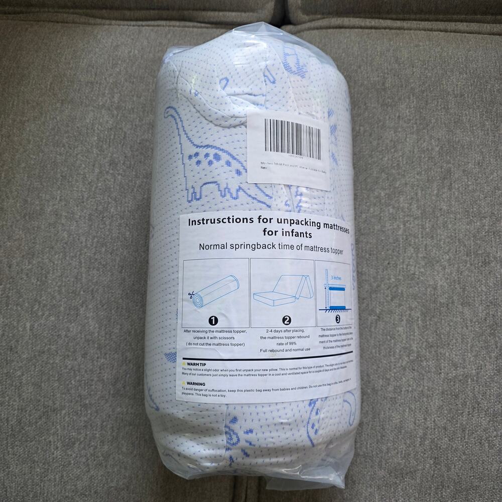 NEW Mochen Trifold Pack and Play Mattress - Picture 4 of 6